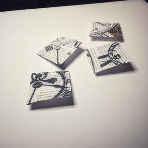 Handcrafted Corner Bookmark Bundle "Time To Read"